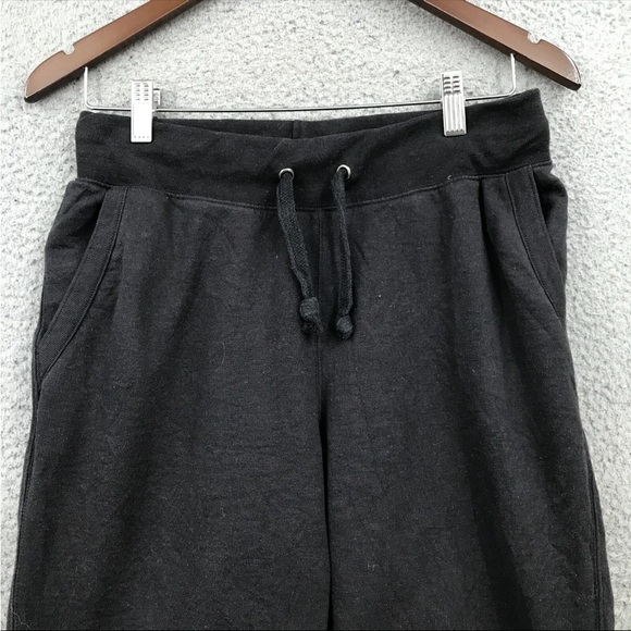 Champion 1990s Vintage Fit Sweatpants Adult Medium Black Pull On Joggers Mens - Picture 3 of 12